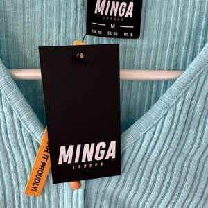 Women's Blue Crop Top